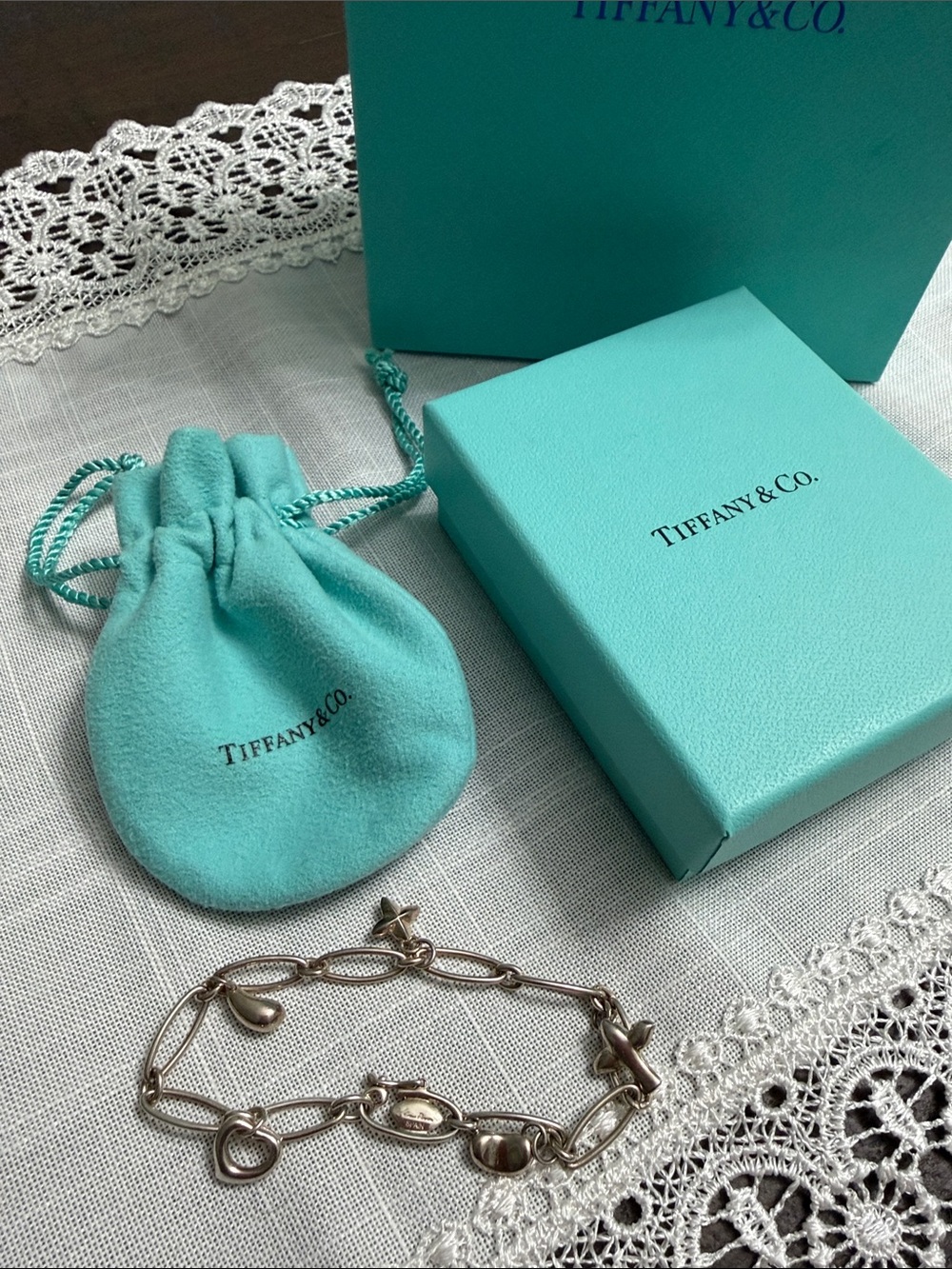 Tiffany & Co. Elsa Peretti Multi-Charm Bracelet Silver - Picture 7 of 7